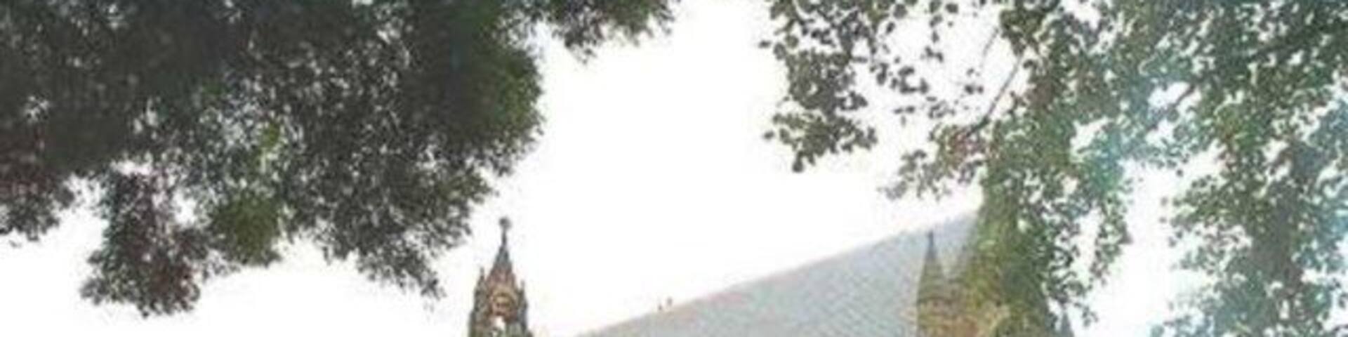 Parish church of St John The Baptist, Church Street, Cudworth, South Yorkshire, seen from the southeast