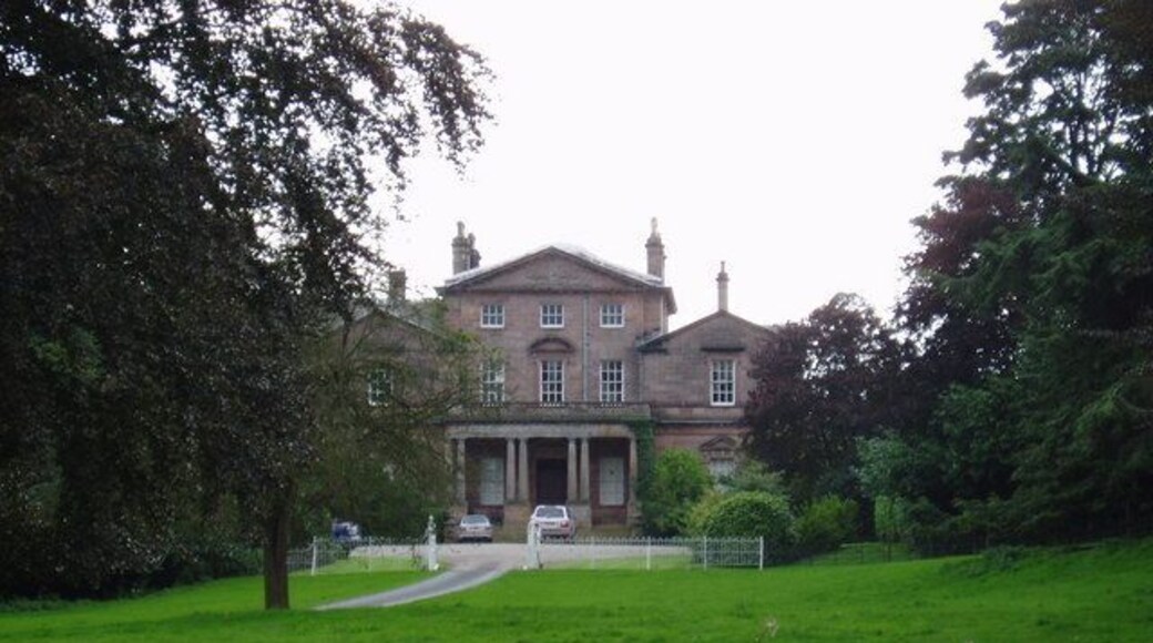 A Palladian villa, built 1758-63, near the village of Sicklinghall, North Yorkshire