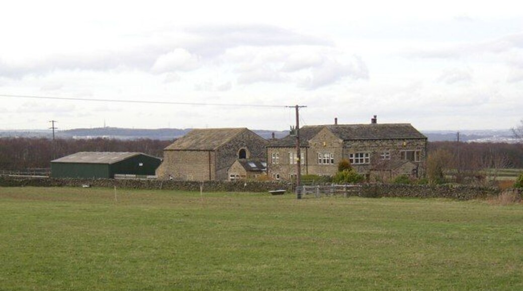 Well House Farm, off Meltham Road, Honley This was not here in 1788, when the area was about to be enclosed from common land, nor was it shown on the 1850 OS map.