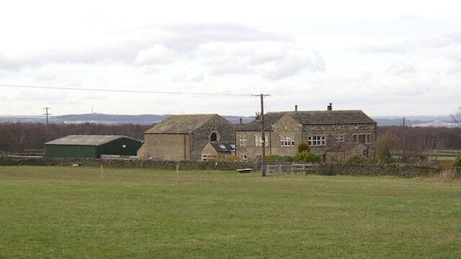 Well House Farm, off Meltham Road, Honley This was not here in 1788, when the area was about to be enclosed from common land, nor was it shown on the 1850 OS map.