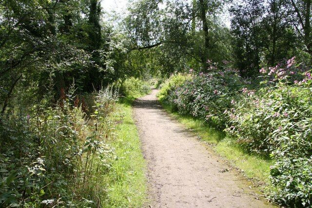 Trans Pennine Trail Long distance shared use path near Rainbow Bridge