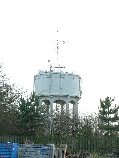 Therfield water tower.