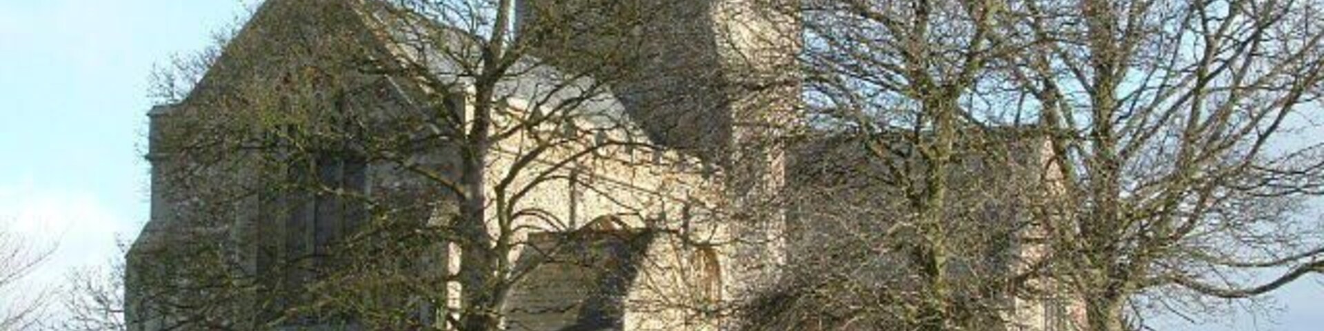 St George's parish church, Thriplow, Cambridgeshire, seen from west-southwest