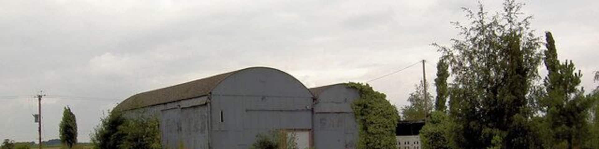 As grey as the summer sky. Blythgate farm.