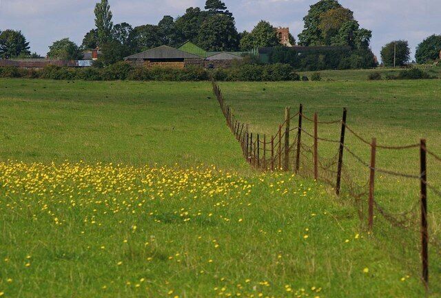 Not Such an Ugly View! This is a view of the village of Ugley from the footpath beside the M11