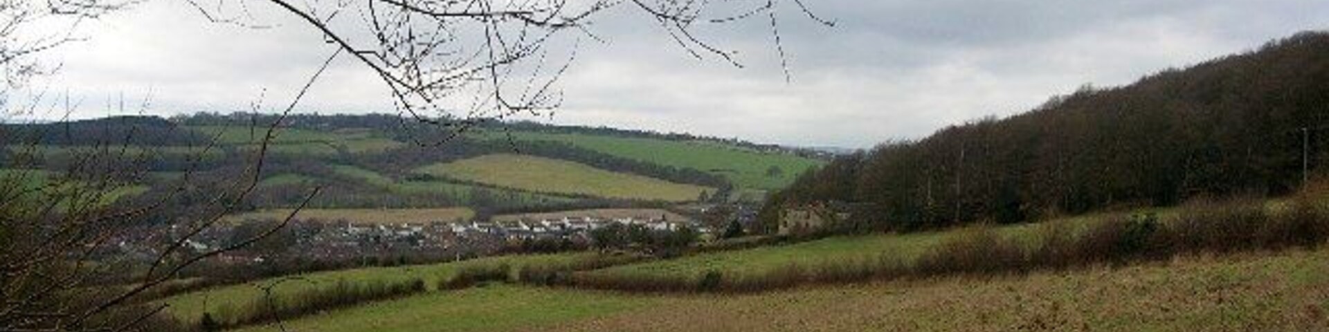 View towards Unstone in NE Derbyshire.