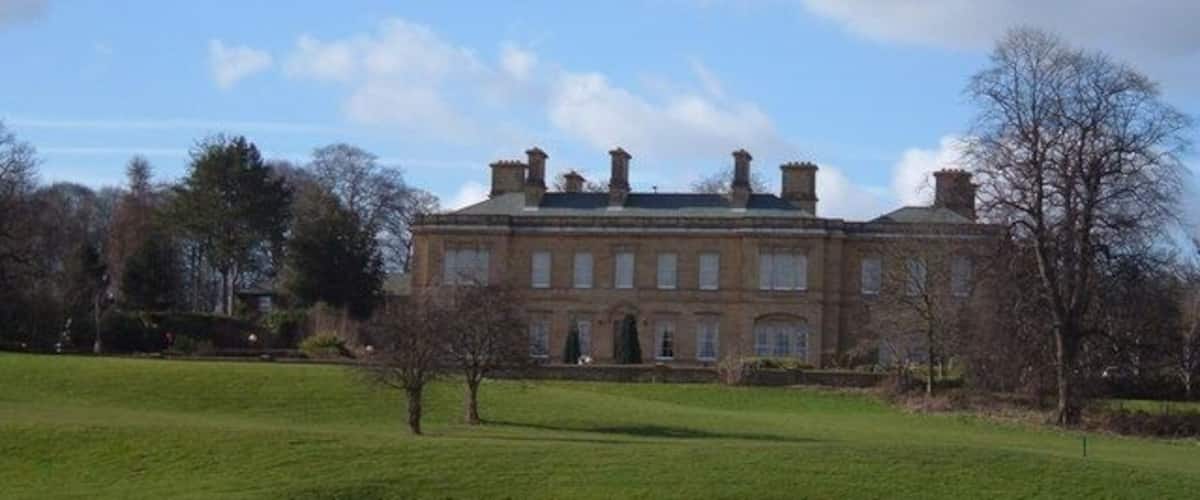 Oulton Hall overlooking the golf course