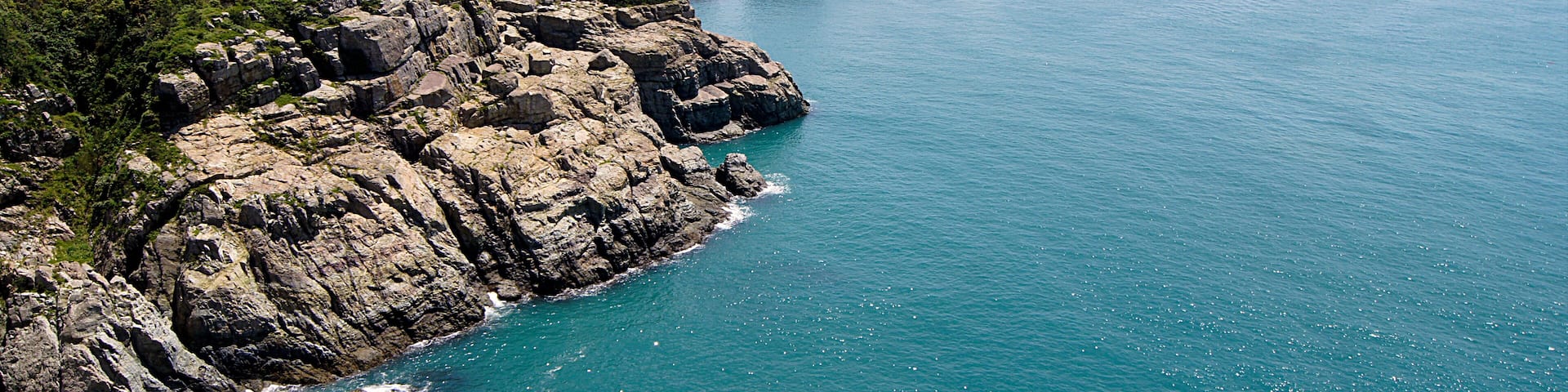 Oedo Island coastline, Hallyeohaesang National Park, Busan, South Korea