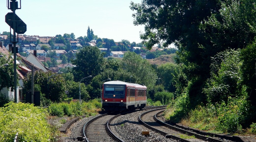 Bahn Richtung Blaustein