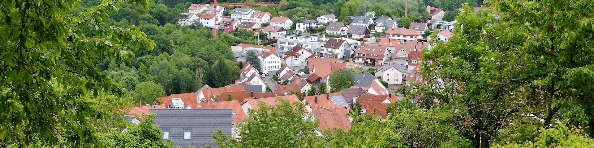 Ausblick vom Grafenberg zum Jusiberg