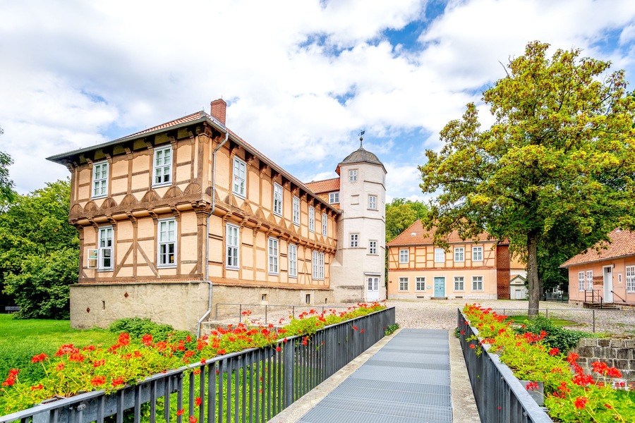 Schloss Fallersleben, Wolfsburg, Niedersachsen, Deutschland