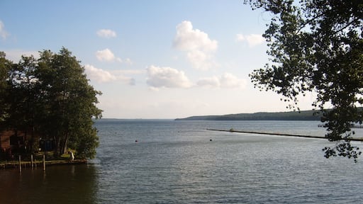 Tollensee, Neubrandenburg, widok z mostka