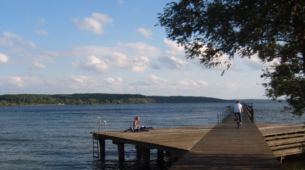 Tollensesee, Neubrandenburg, widok na pomost
