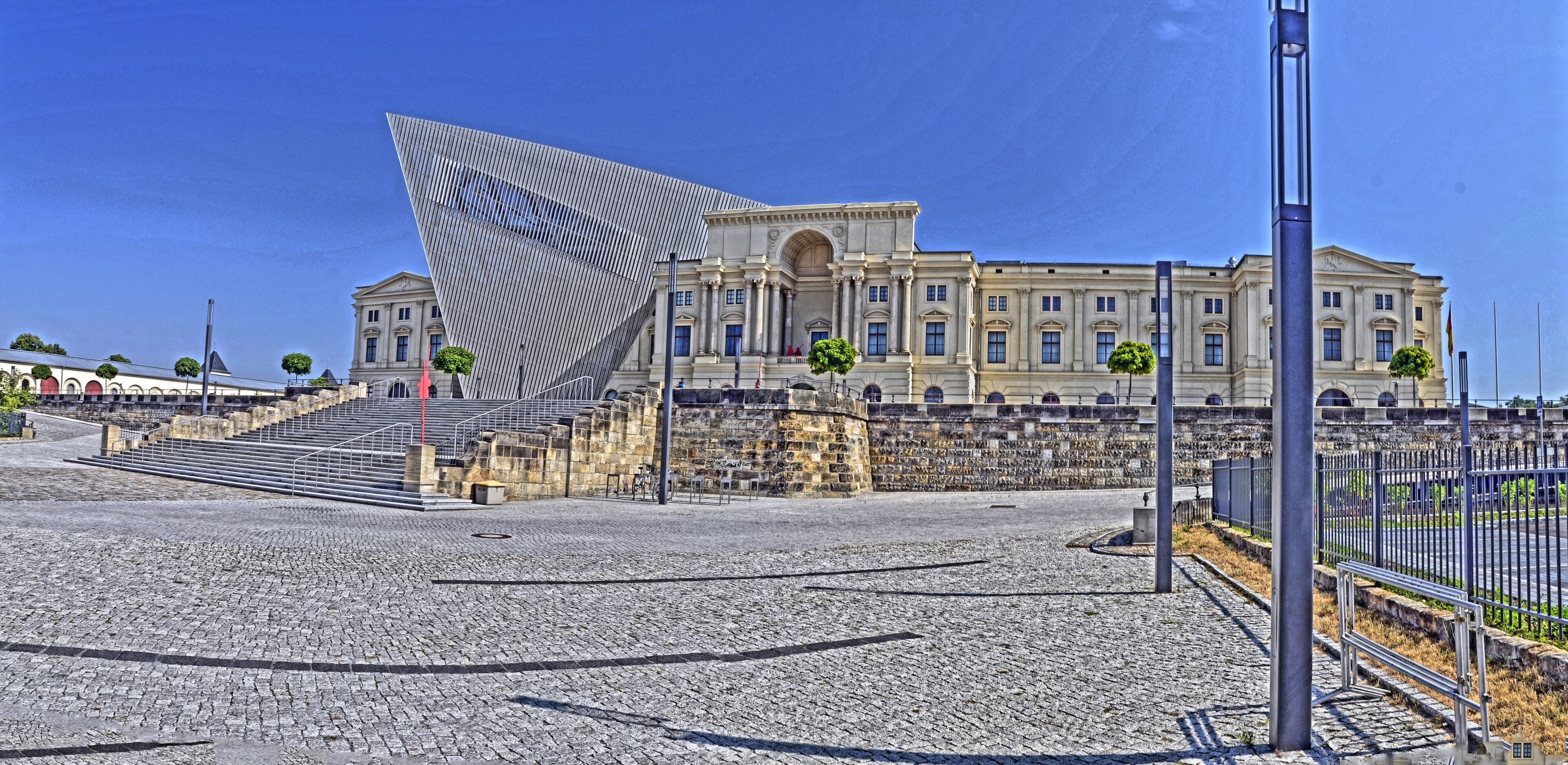 Dresden - Military Historical Museum of the German Bundeswehr - Panorama - Front(tone-mapping)