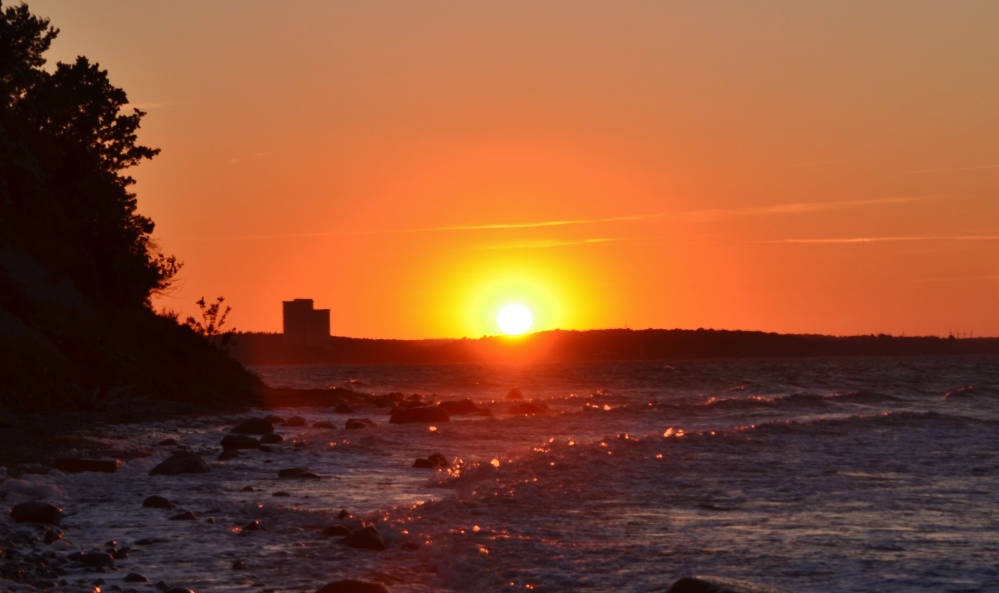 Sonnenuntergang bei Niendorf