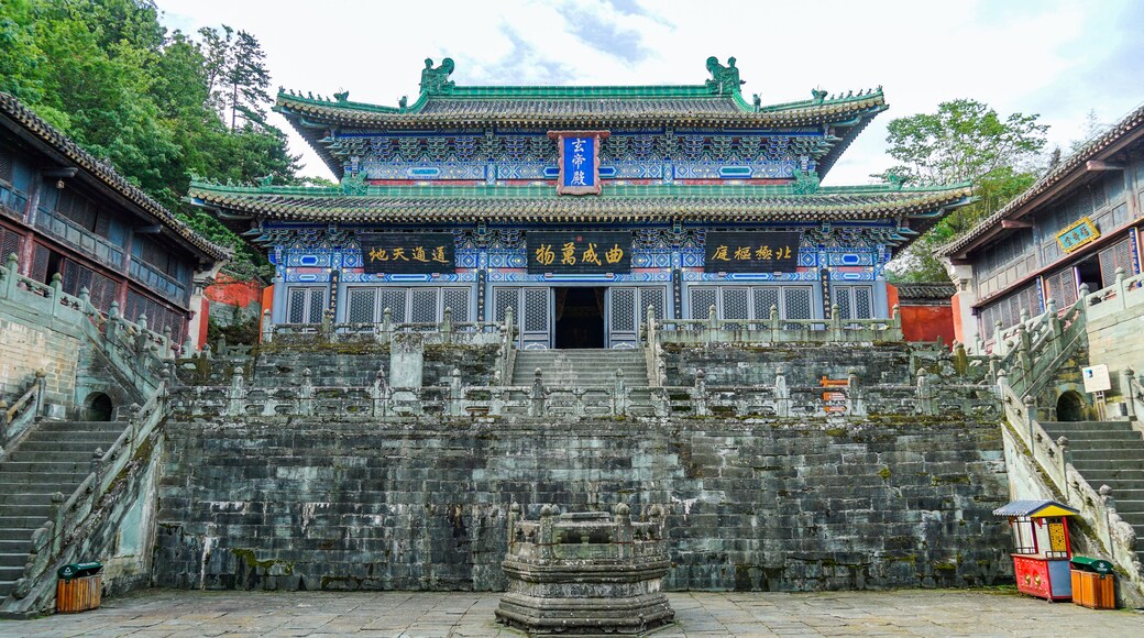 Wudang Palace Temple in Shiyan, Hubei - Ancient Chinese Mountain Architecture