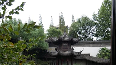 Xiao Lian Zhuang (Lesser Lotus Villa) bridge view. Nanxun Ancient Town, China. #green