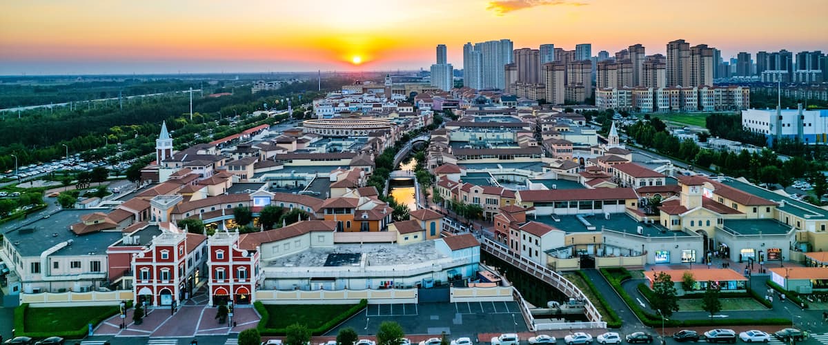 Tianjin Wuqing Florence architecture landscape