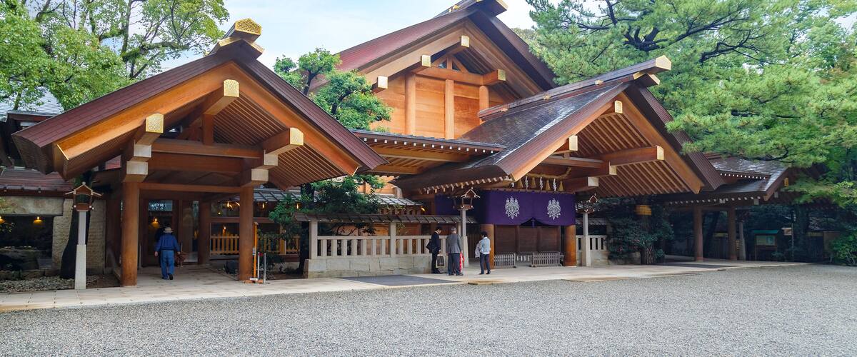 Atsuta Shrine in Nagoya, Japan