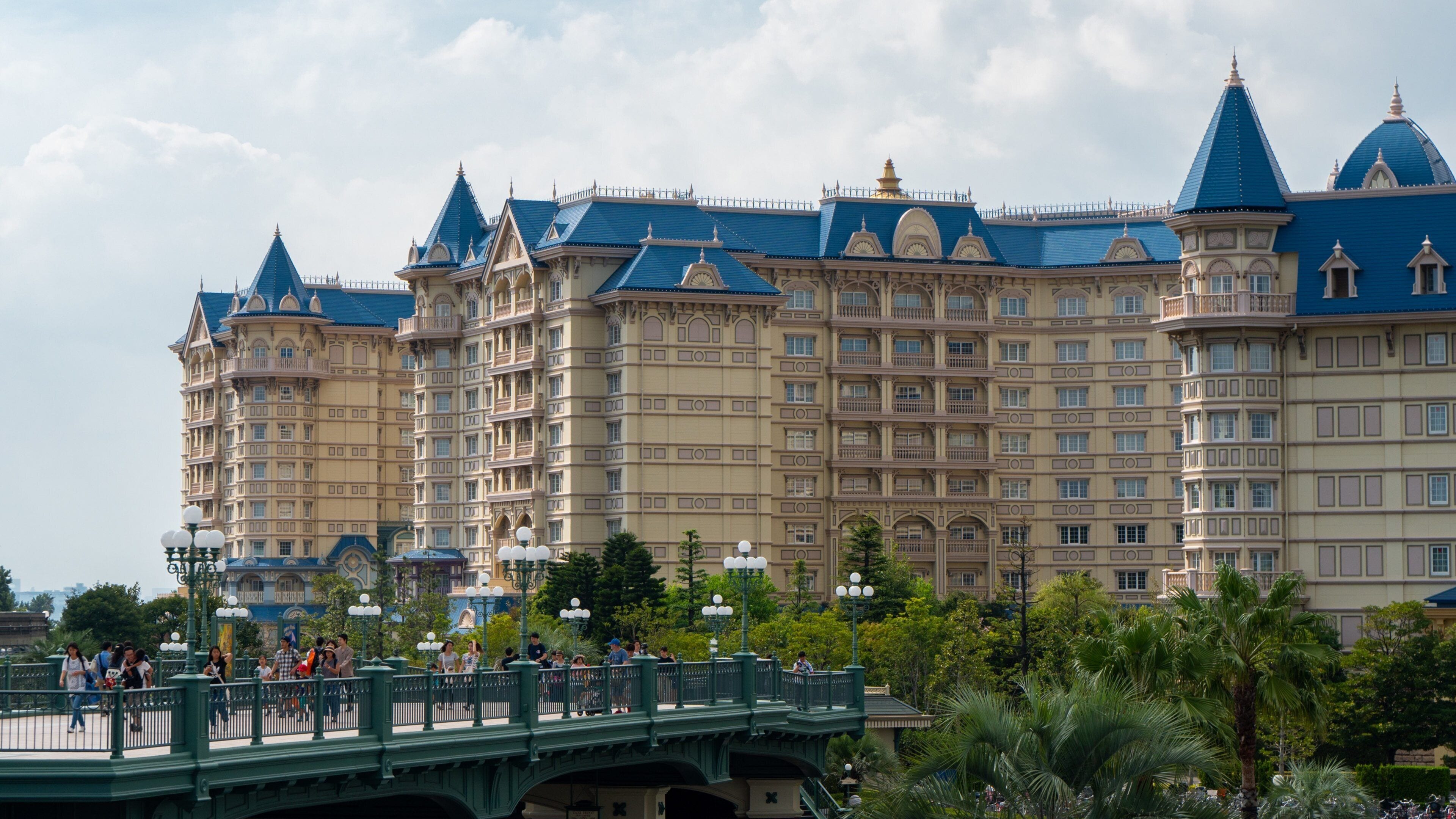 Maihama showing heritage architecture