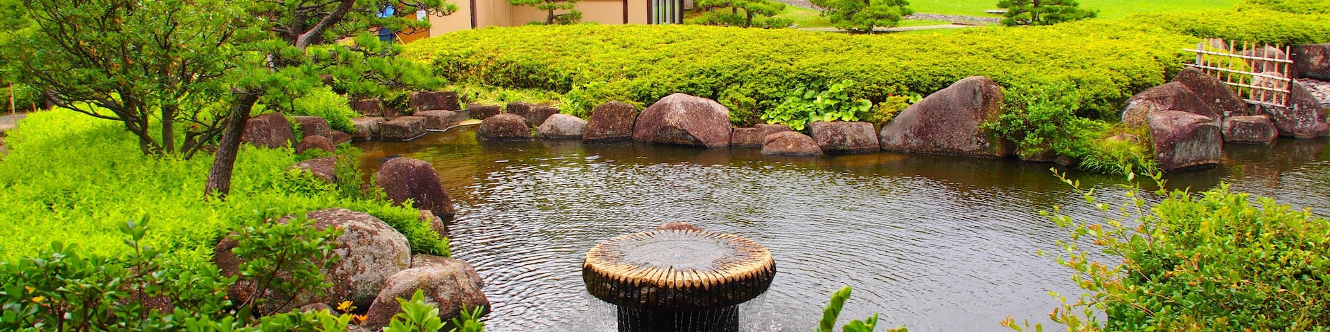 Inage Seaside Park Japanese-style garden