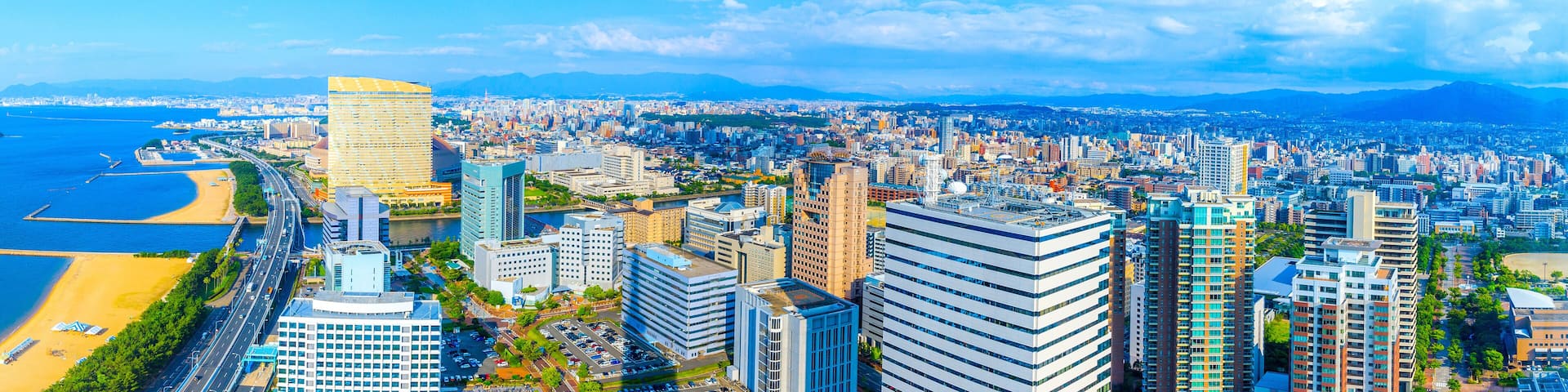 福岡タワーからの眺望