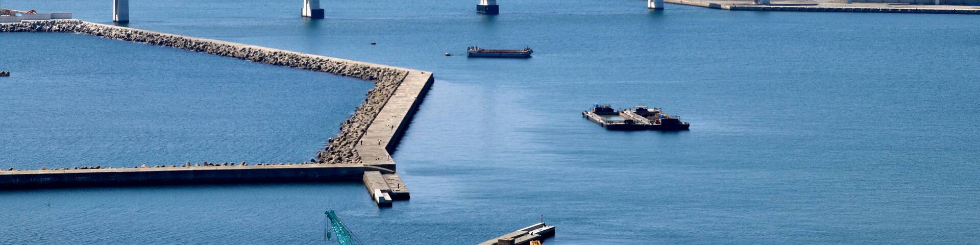 いわきマリンタワーからの眺め(福島県・いわき市)