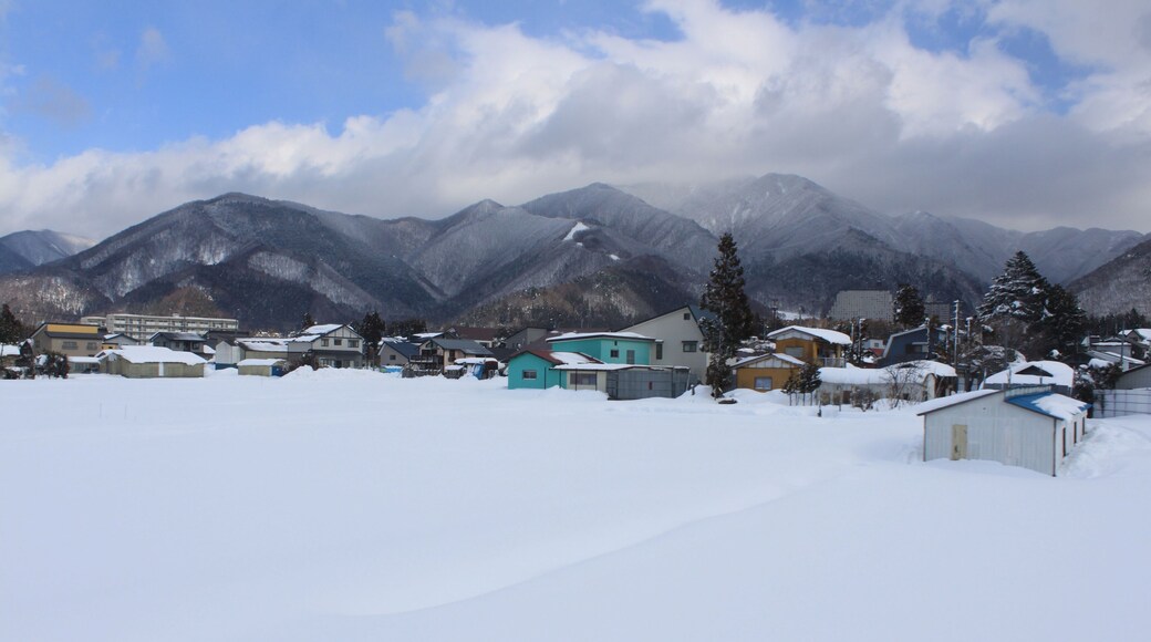 猪苗代付近の風景