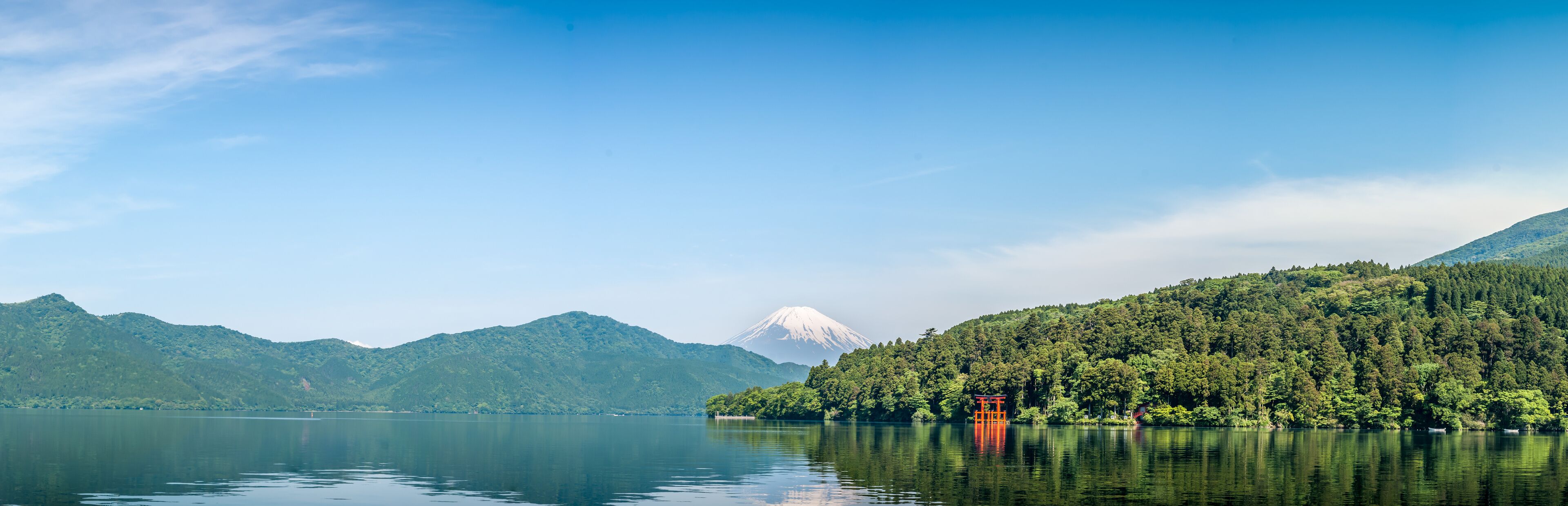 Lake Ashi and Mount Fuji