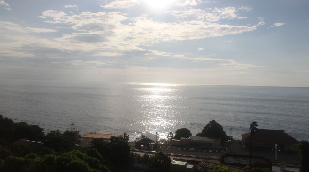 根府川駅付近の風景