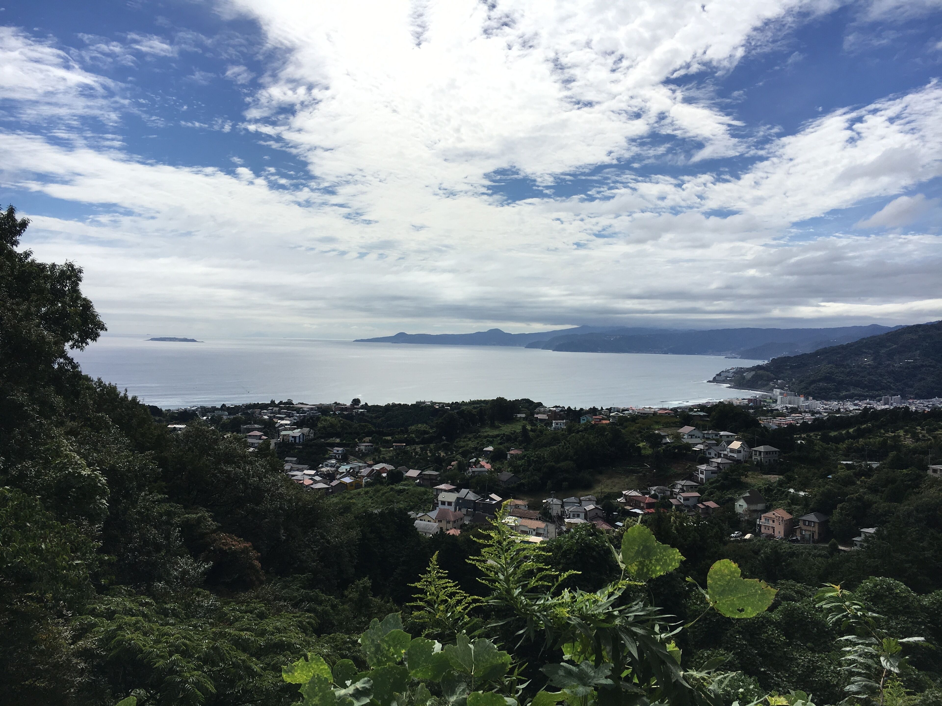 湯河原町吉浜から撮影