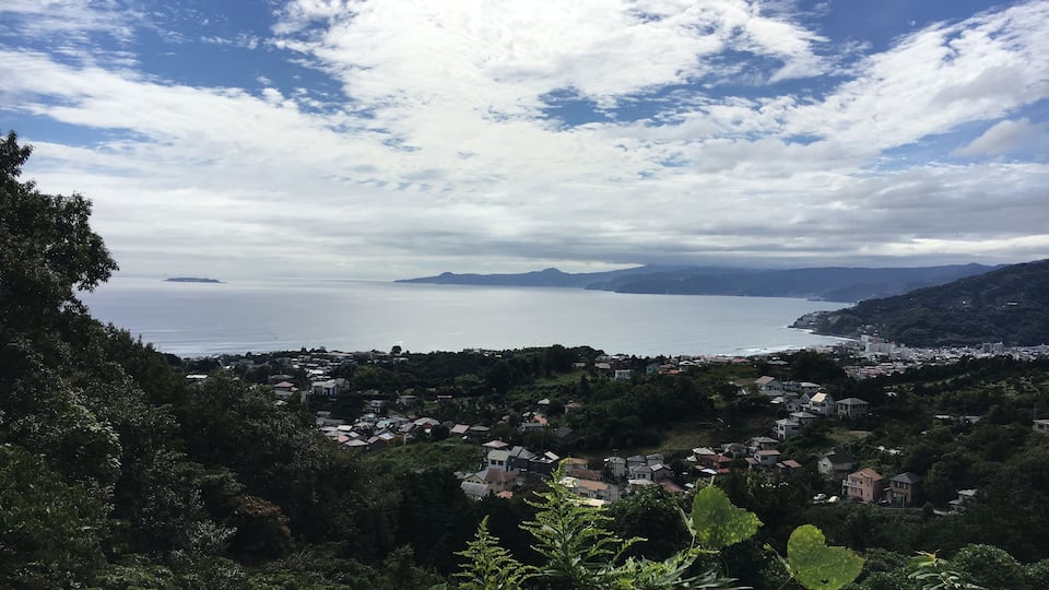 湯河原町吉浜から撮影