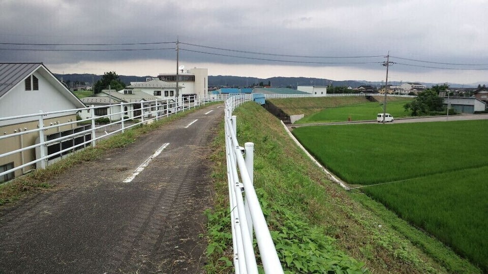 加越能鉄道 旧加越線跡 福野跨線橋