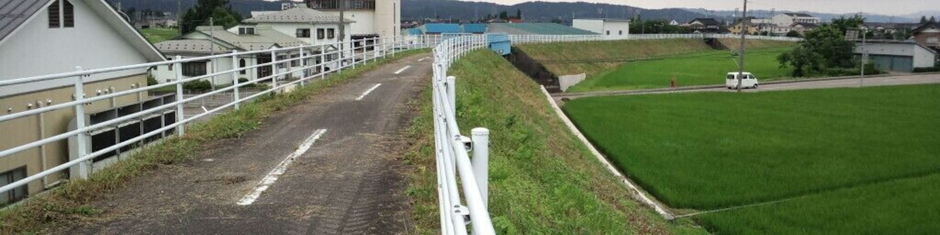 加越能鉄道 旧加越線跡 福野跨線橋