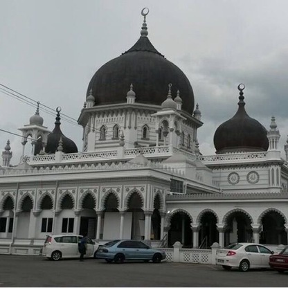 Beautiful Mosque in Alor Setar, Malaysia.
