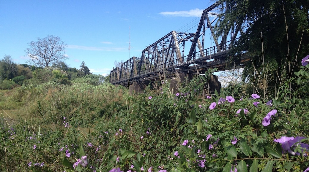 Railway bridge since world war II.