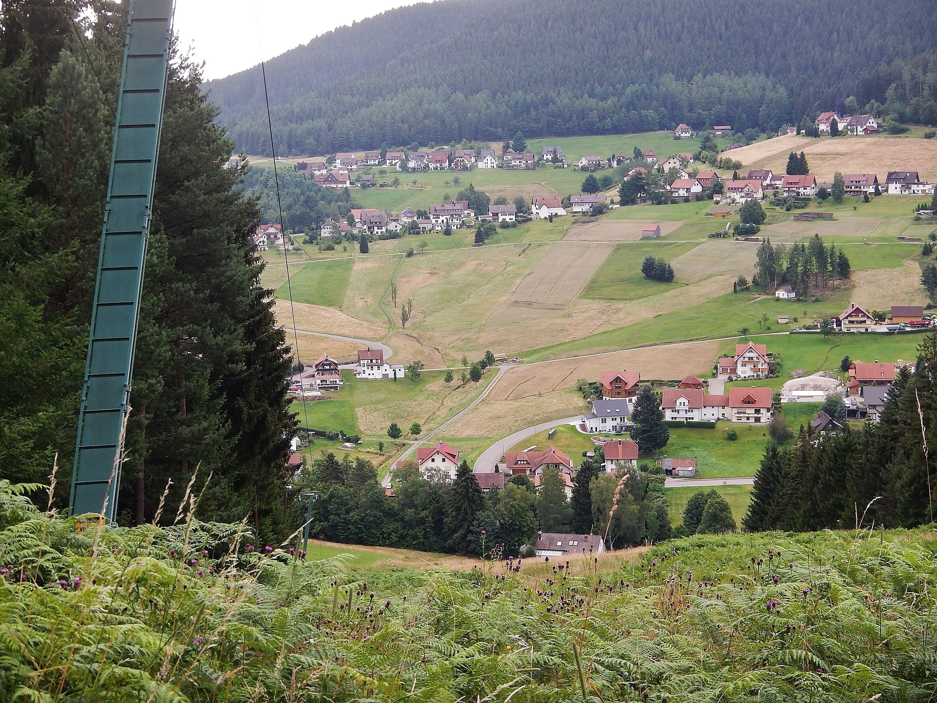 Skihang Mitteltal - Talblick