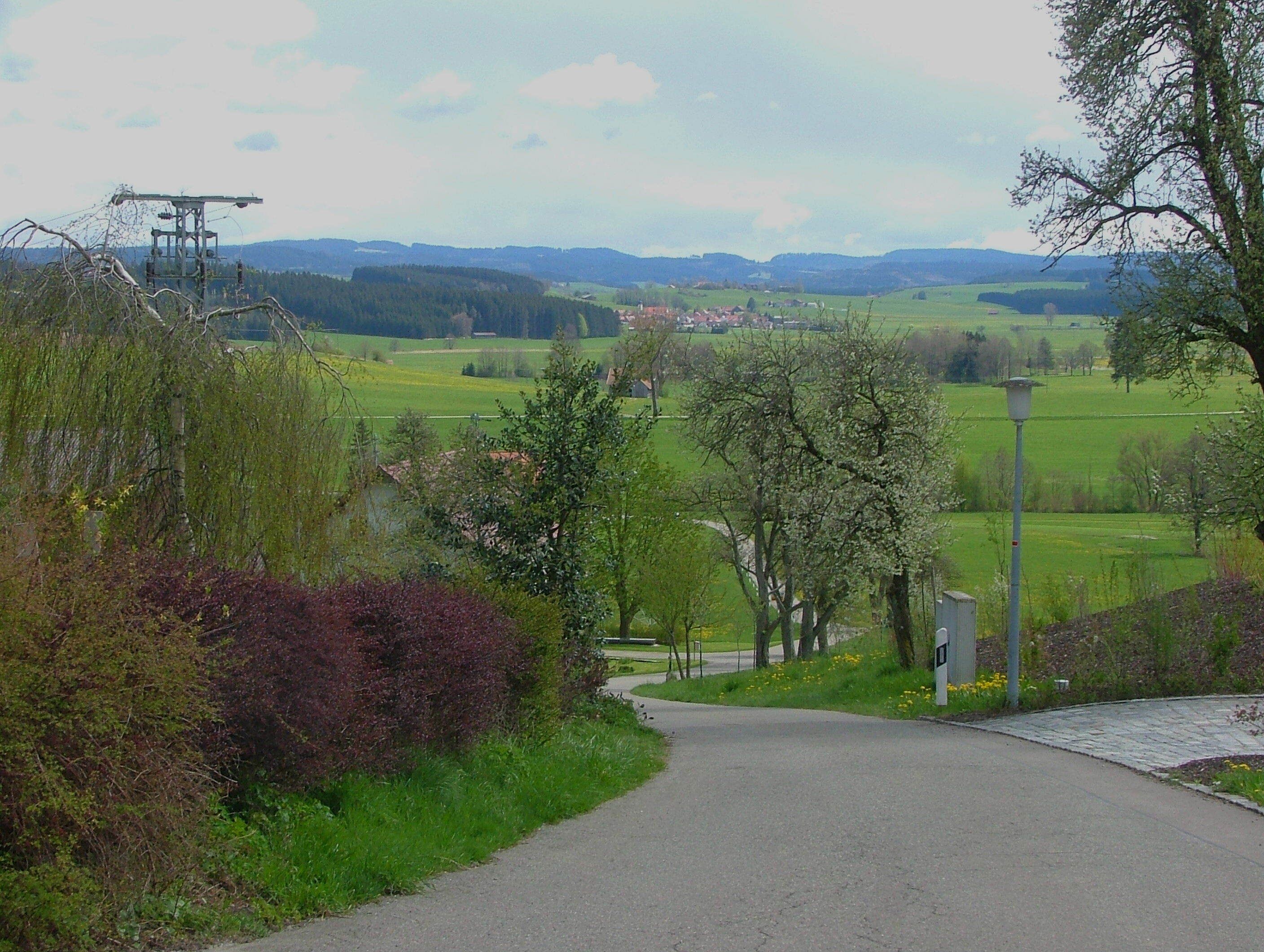 Balterazhofen bergab