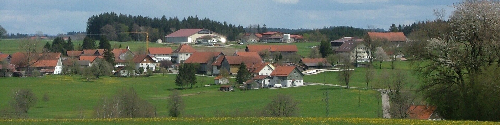 Blick auf Wielazhofen