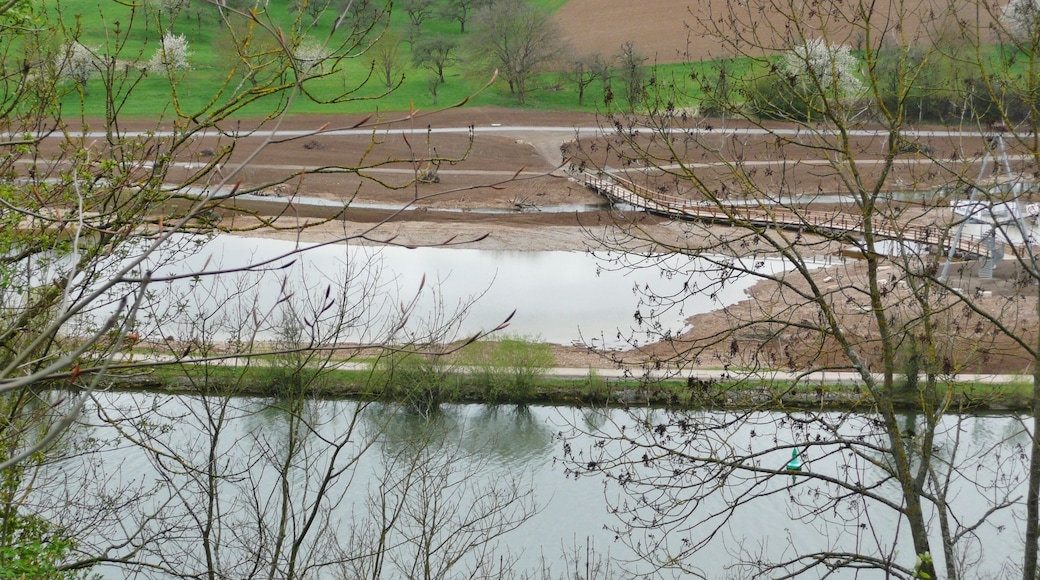 Beim 366 km langen Neckartalradweg: IKoNe (Integrierende Konzeption Neckar-Einzugsgebiet): Pilotprojekt "Zugwiesen"
