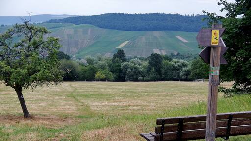 Ausblick von dem im Oktober 2010 eingeweihten 226 km langen Remstal-Höhenweg