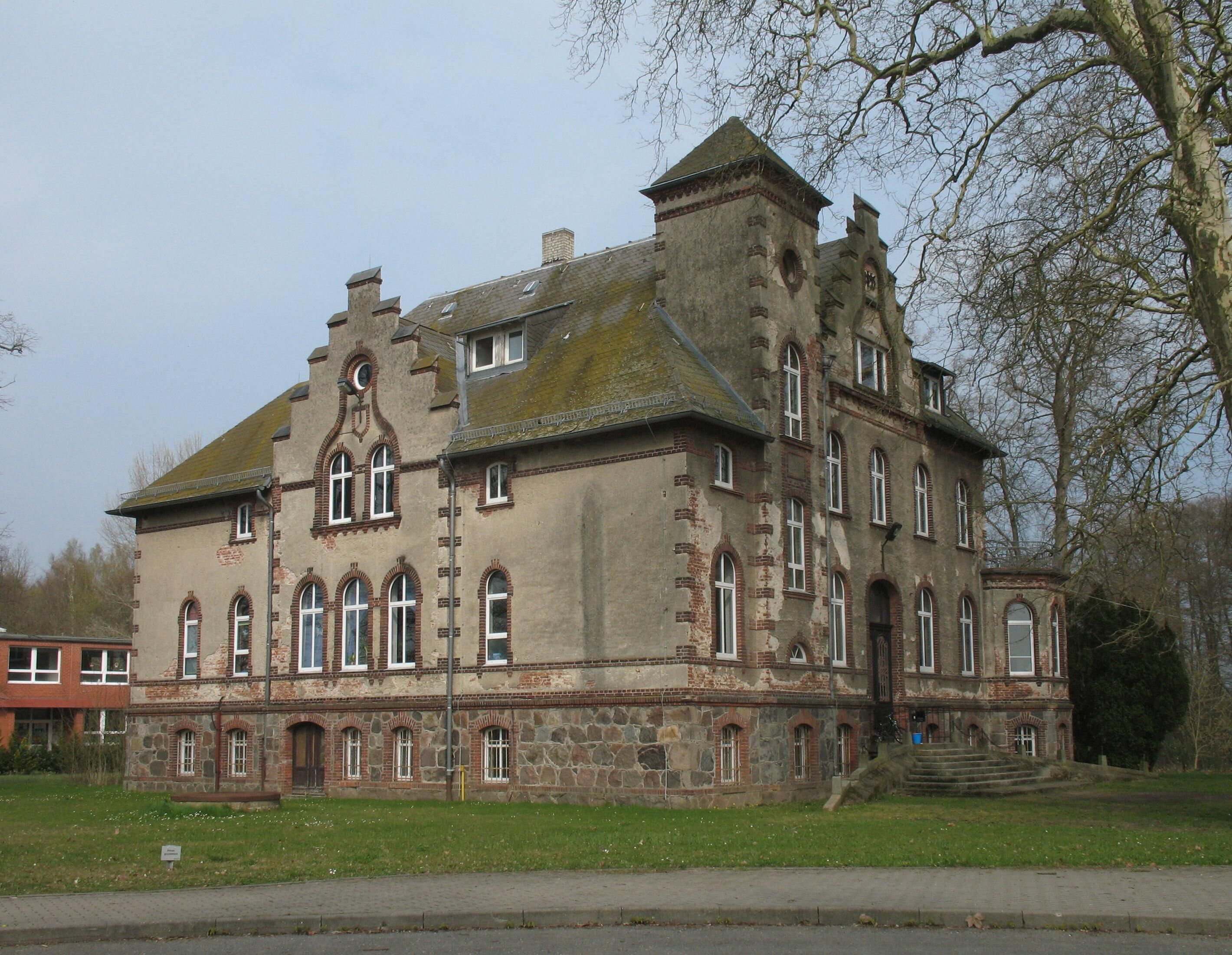 Manor Philippshof in Putlitz in Brandenburg, Germany
