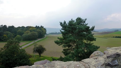 Panoramafoto von der Braunauer Warte mit Blick nach Westen zum Kellerwald