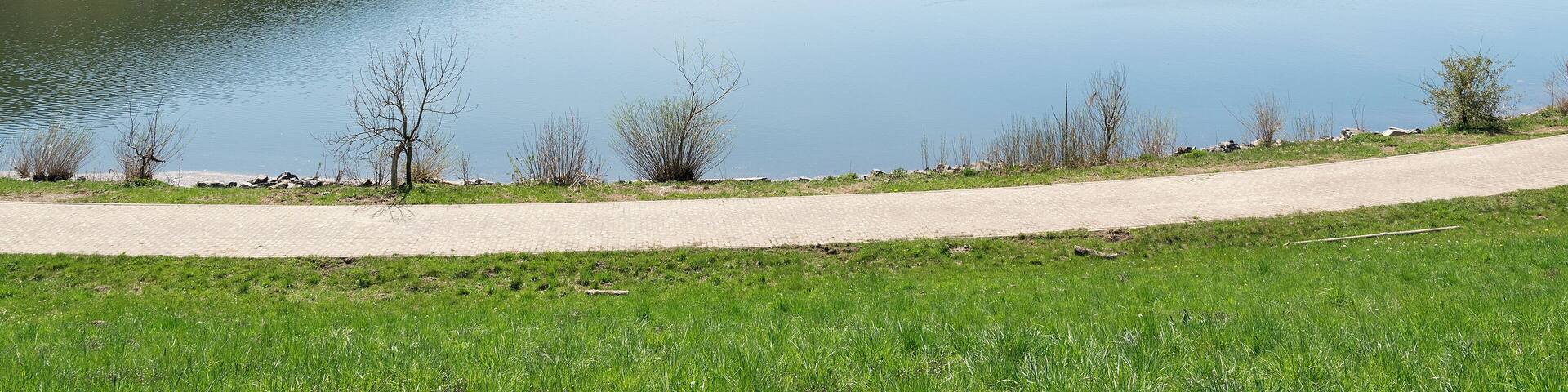 Der Perfstausee in Breidenstein