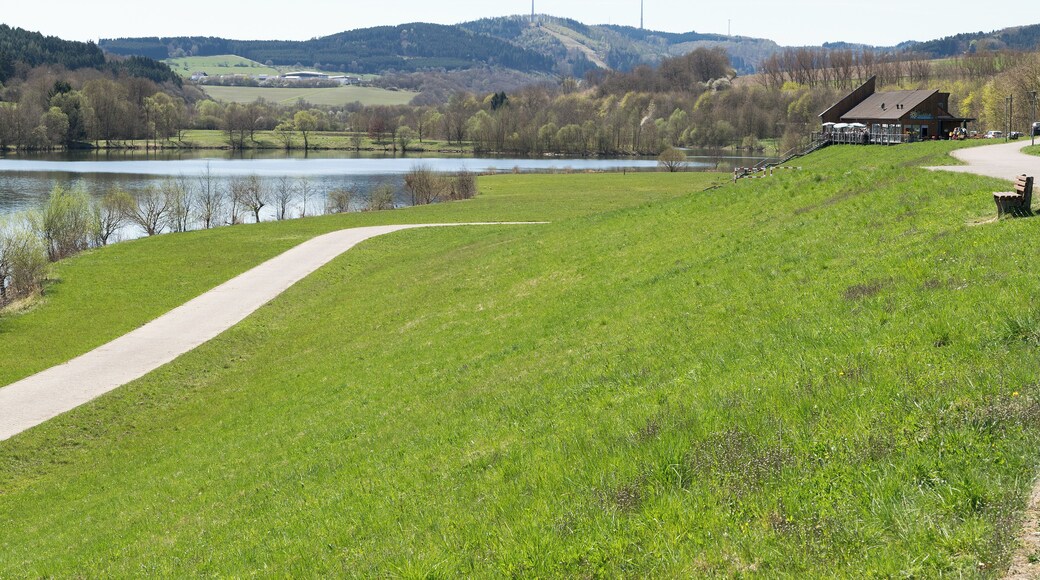 Der Perfstausee in Breidenstein