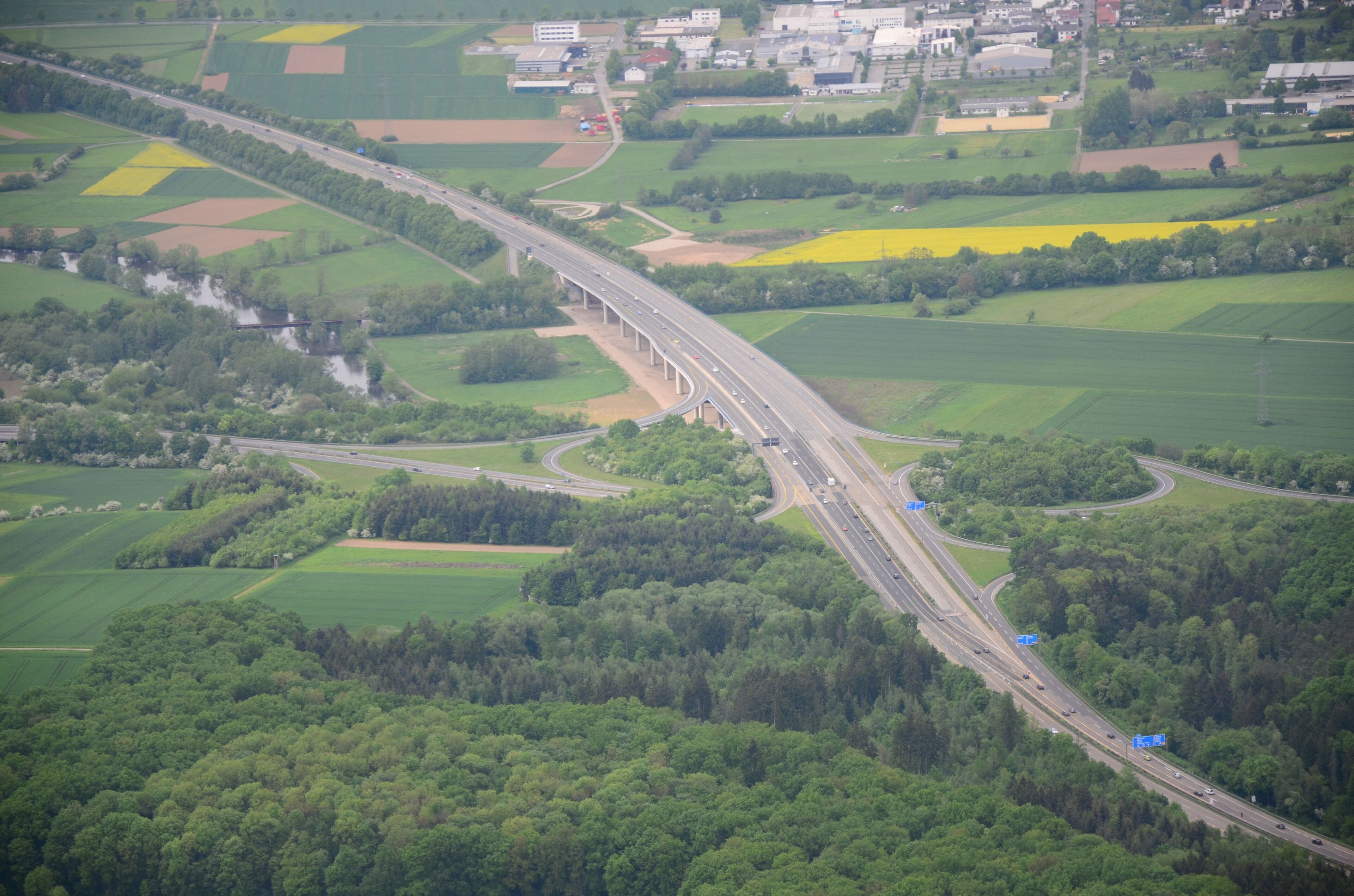 A45/B49 Lahnbrücke