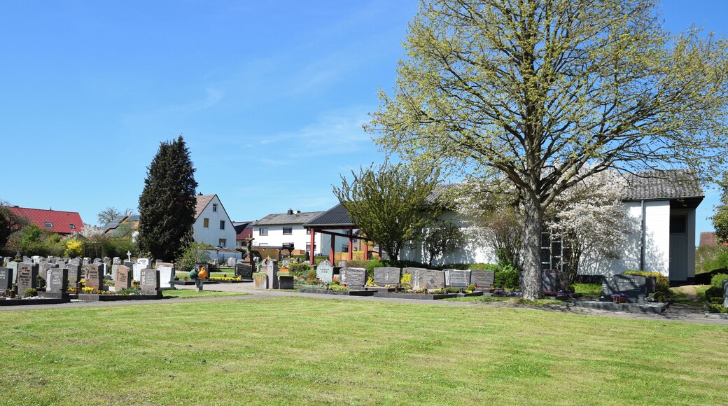 Der Friedhof in Schröck (Marburg)