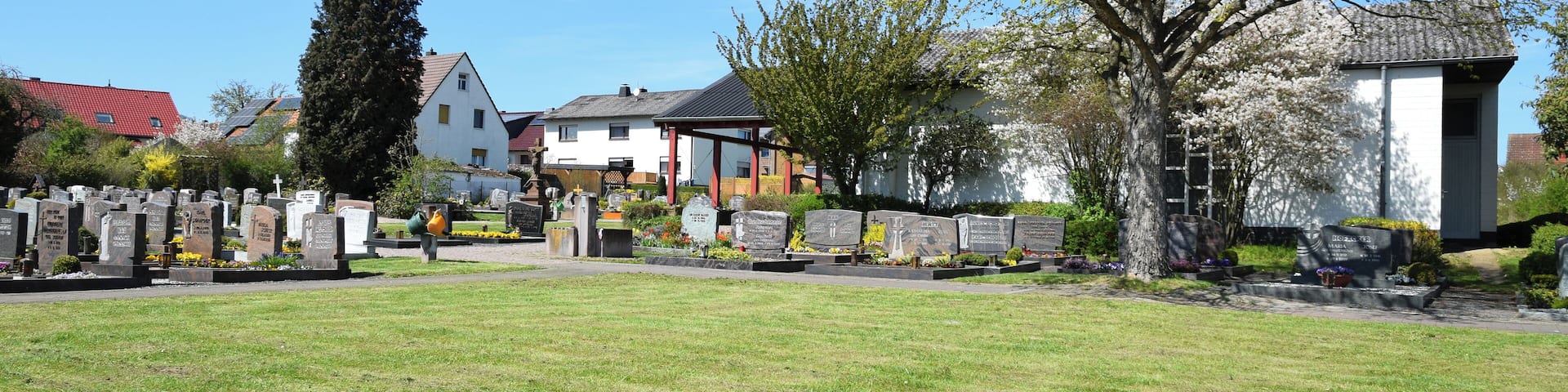 Der Friedhof in Schröck (Marburg)