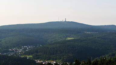 Great Feldberg (Taunus) as seen from Pferdskopf lookout tower