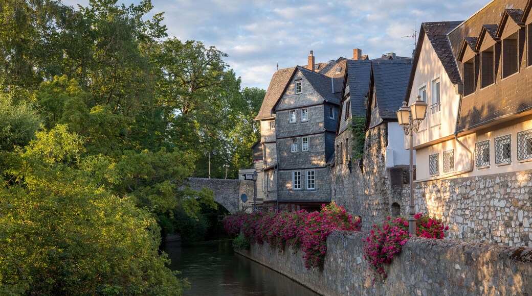 The river Lahn, Wetzlar, Germany